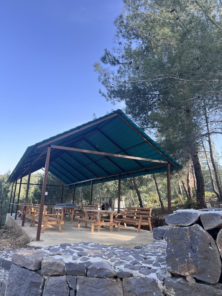 Covered Picnic Shelter