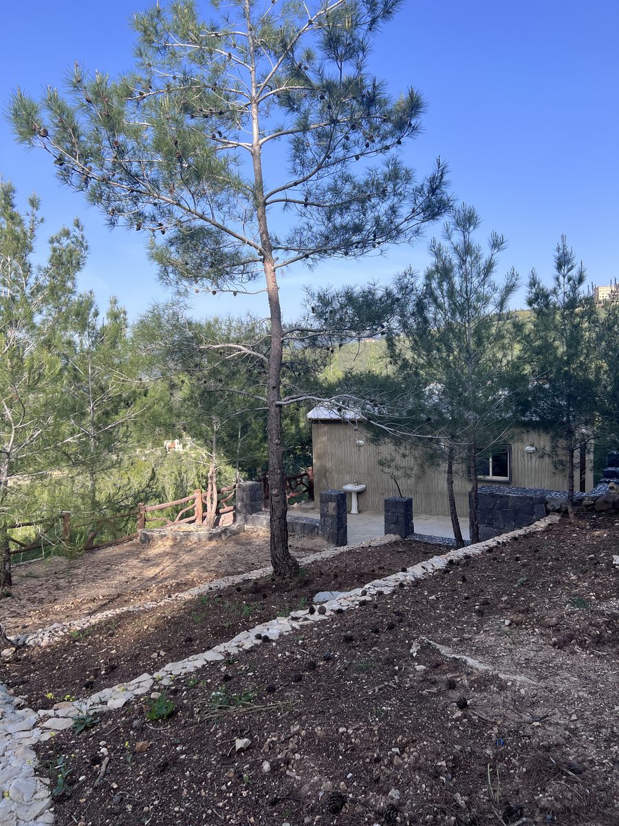Small Building By Campsite Path