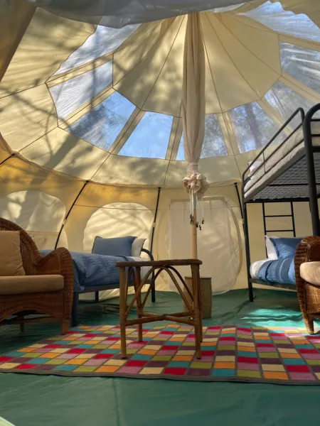 Lotus Belle tent — cozy canvas 1