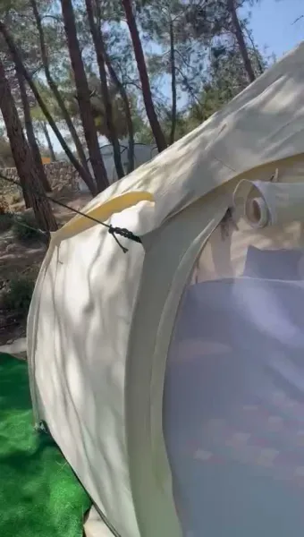 Lotus Belle tent video tour — tour 1