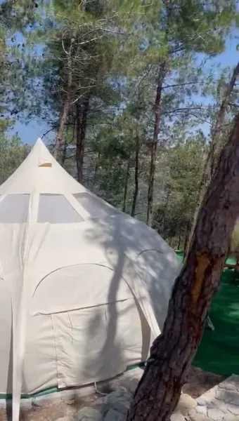 Lotus Belle tent video tour — tour