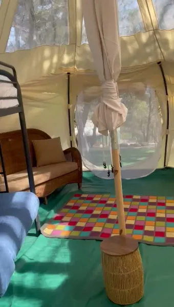 Lotus Belle tent video tour — walkthrough 2